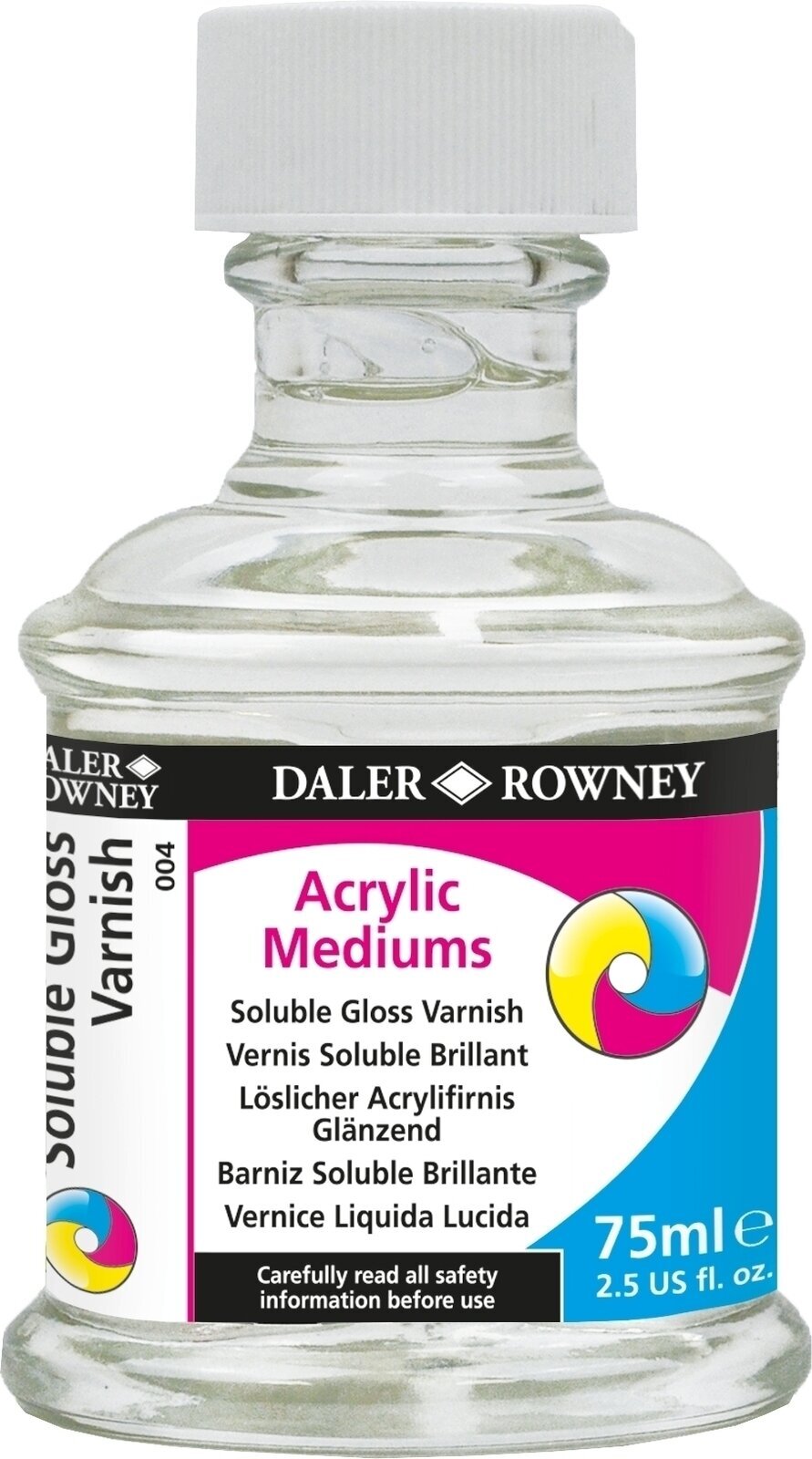 Daler‑Rowney Oplosbare Glansvernis – 75 ml