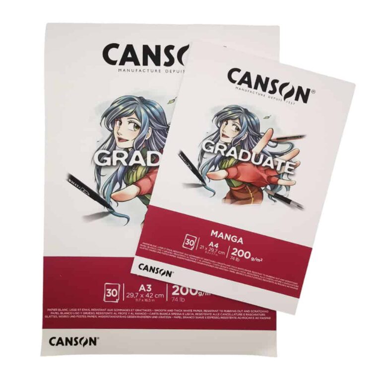 Canson Graduate Manga papierblok 200 g/m² - 30 pagina's
