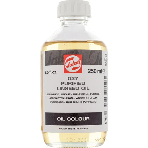 Talens Gezuiverde Lijnolie 027 Fles 250 ml